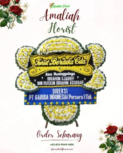 Papan Bunga Duka di Randugading